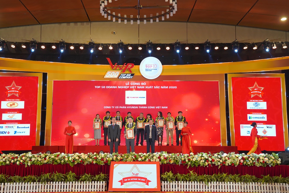 TC MOTOR xếp hạng 12 trên bảng xếp hạng Top 500 Doanh nghiệp tư nhân lớn nhất Việt Nam
