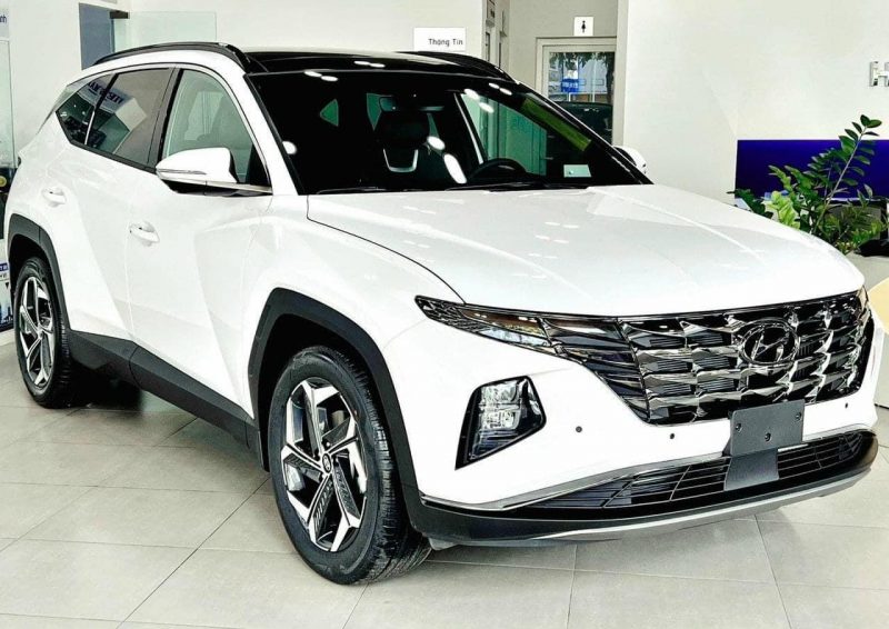 Hyundai Tucson Màu Trắng